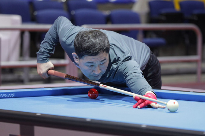 SOOP, 보고타 3쿠션 월드컵 본선 32강 생중계…조명우·최완영·강자인 16강 도전